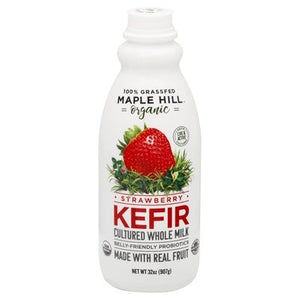 Maple Hill Creamery Kefir Organic Strawberry 6/32 OZ [UNFI #1796002] [ebt]