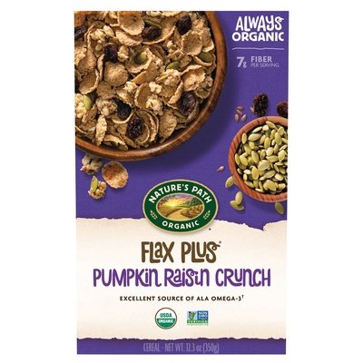 Natures Path Cereal Pumpkin Raisin Crunch 12/12.35O [UNFI #0885459] [ebt]