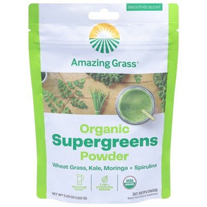 Amazing Grass Supergreens Powder Organic 1/5.29 OZ [UNFI-CARLISLE #2206878]
