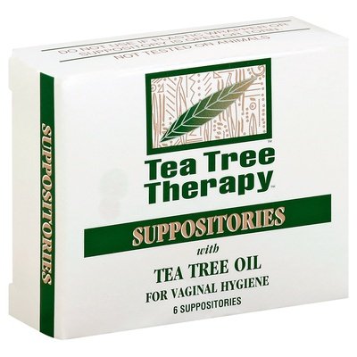 Tea Tree Therapy Suppositories With Tea Tree Oil 1/6 PK [UNFI-CARLISLE #587766]