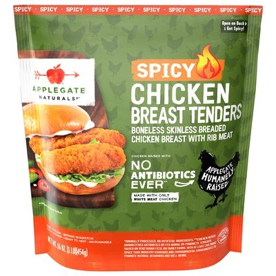 Applegate Farms Breast Tenders Chicken Spicy 6/16 OZ [UNFI #2778652] [ebt]