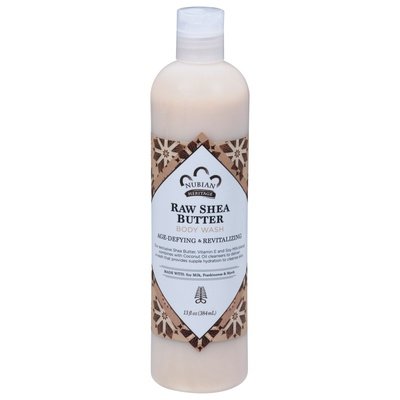 Nubian Heritage Body Wash Raw Shea Butter 1/13 OZ [UNFI-CARLISLE #918334]