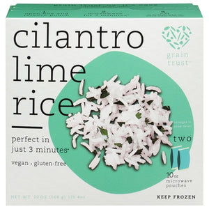 Grain Trust Cilantro Lime Rice 8/20 OZ [UNFI #03020492] [ebt]