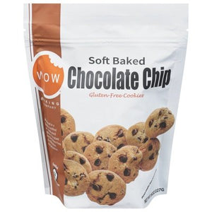 Wow Baking Company Cookies Gluten Free Soft Baked Chocolate Chip 6/8 OZ [UNFI #2942035] [ebt]