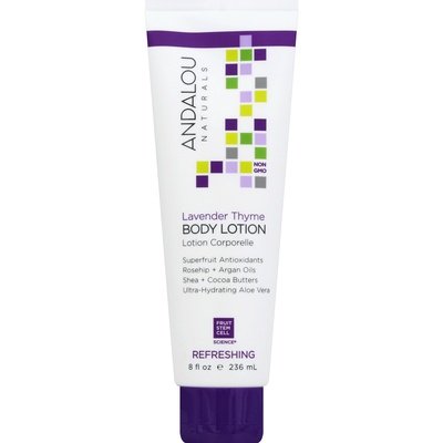 Andalou Naturals Body Lotion Refreshing Lavender Thyme 1/8 OZ [UNFI-CARLISLE #1599687]
