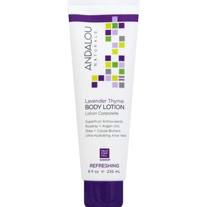 Andalou Naturals Body Lotion Refreshing Lavender Thyme 1/8 OZ [UNFI-CARLISLE #1599687]