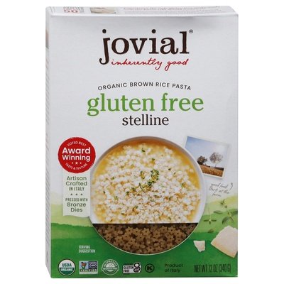 Jovial Stelline Gluten Free 12/12 OZ [UNFI #2952273] [ebt]