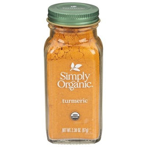 Simply Organic Turmeric 6/2.38 OZ [UNFI #1023316] [ebt]