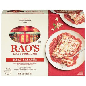 Raos Meat Lasagna 6/27 OZ [UNFI #2563567] [ebt]