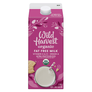 Wild Harvest Ultra Pasteurized Ff Milk 6/64 OZ [UNFI #2742856] [ebt]