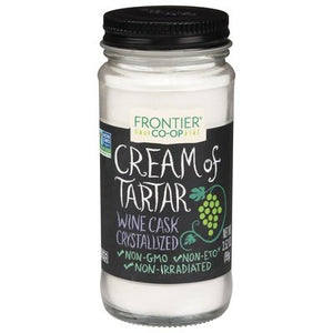 Frontier Nat Prod Co-Op Cream Of Tartar 1/3.52 OZ [UNFI-CARLISLE #335240] [ebt]