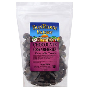 Sunridge Farms Delectable Treats Chocolate Cranberries 10 LB [UNFI #0338293] [ebt]