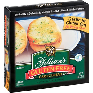 Gillians Foods Garlic Bread Gluten Free 8/8 OZ [UNFI #01248582] [ebt]