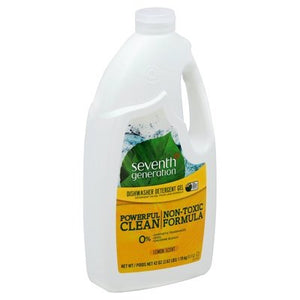 Seventh Generation Dishwasher Detergent Gel Lemon Scent 6/42 OZ [UNFI #686428]