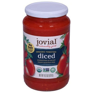 Jovial Tomatoes Organic Diced 6/18.3 OZ [UNFI #1123363] [ebt]