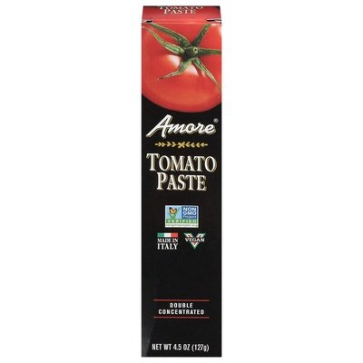 Amore Tomato Paste 12/4.5 OZ [UNFI-CARLISLE #873224] [ebt]
