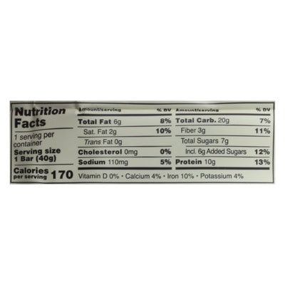 Mezcla Plant Protein Bar Peruvian Cocoa Peanut Butter 12/1.4 OZ [UNFI-CARLISLE #3066537] [ebt]