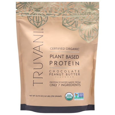 Truvani Protein Powder Chocolate Peanut Butter Plant Based 1/25.75 OZ [UNFI-CARLISLE #2846558]