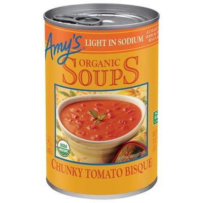Amys Soups Organic Chunky Tomato Bisque 12/14.5OZ [UNFI #0728972] [ebt]