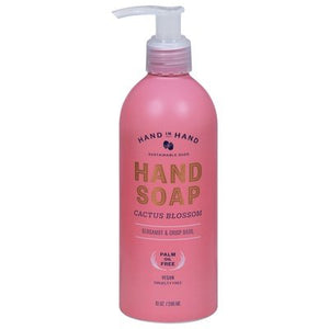 Hand In Hand Hand Soap Cactus Blossom Bergamot & Crisp Basil 3/10 OZ [UNFI-CARLISLE #2567956]
