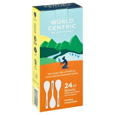 World Centric Spoons 12/24 CT [UNFI-CARLISLE #305797]