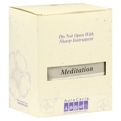 Aura Cacia Mineral Bath Aromatherapy Meditation 6/2.5 OZ [UNFI-CARLISLE #682559]