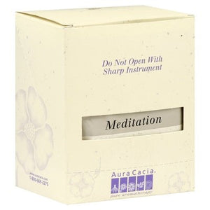 Aura Cacia Mineral Bath Aromatherapy Meditation 6/2.5 OZ [UNFI-CARLISLE #682559]