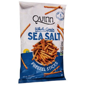 Quinn Pretzel Sticks Whole Grain Sea Salt 8/5.6 OZ [UNFI #2784361] [ebt]