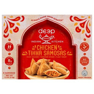 Deep Chicken Tikka Samosas Medium Spice 12/7.5 OZ [UNFI #2502748] [ebt]