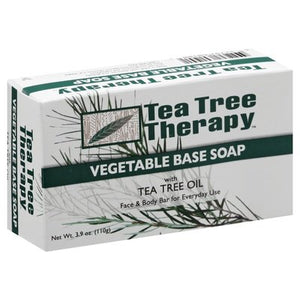 Tea Tree Therapy Soap Vegetable Base With Tea Tree Oil 1/3.9 OZ [UNFI-CARLISLE #676882]