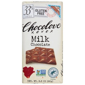 Chocolove Milk Chocolate 33% Cocoa 12/3.2 OZ [UNFI-CARLISLE #431726] [ebt]
