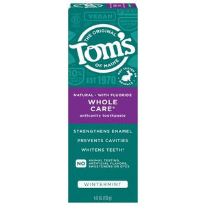 Toms Of Maine Toothpaste Anticavity Whole Care Wintermint 6/4 OZ [UNFI-CARLISLE #2370153]