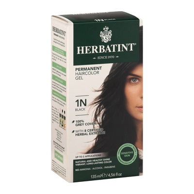 Herbatint Haircolor Gel Permanent Black 1N 5.75 OZ [UNFI-CARLISLE #3115458]