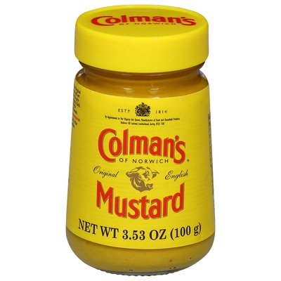 Colmans Mustard Original English 8/3.53 OZ [UNFI #1821750] [ebt]
