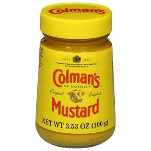 Colmans Mustard Original English 8/3.53 OZ [UNFI #1821750] [ebt]
