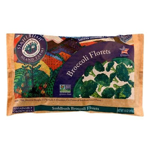 Stahlbush Island Farms Broccoli Florets 12/10 OZ [UNFI #871137] [ebt]