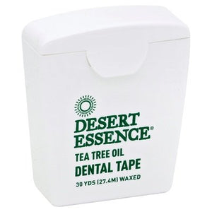 Desert Essence Dental Tape Tea Tree Oil Waxed 6/30 YD [UNFI-CARLISLE #923169]