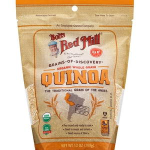 Bobs Red Mill Quinoa Organic Whole Grain 5/13 OZ [UNFI #02688851] [ebt]