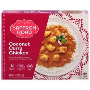 Saffron Road Coconut Curry Chicken Medium Spice 8/10 OZ [UNFI #2439511] [ebt]