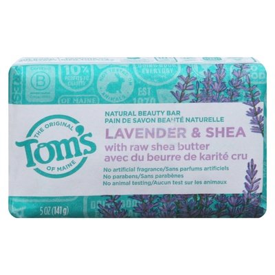Toms Of Maine Beauty Bar Natural Lavender & Shea 6/5 OZ [UNFI-CARLISLE #2033785]