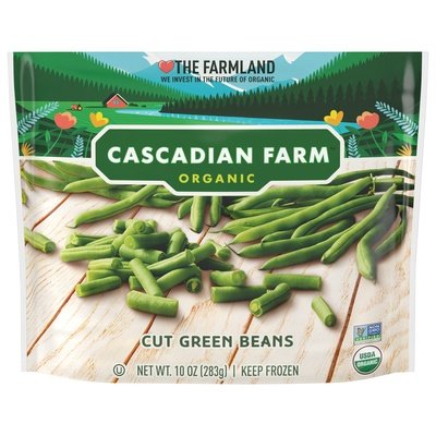 Cascadian Farm Green Beans Organic Cut 12/10 OZ [UNFI #341206] [ebt]