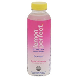 Lemon Perfect Lemon Water Hydrating Zero Sugar Dragon Fruit Mango 12/15.2 OZ [UNFI #3014354] [ebt]