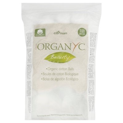 Organyc Cotton Balls 1/100 CT [UNFI-CARLISLE #1135912]