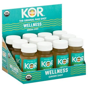 Kor Ginger Shot Wellness 12/1.7 OZ [UNFI #2310498] [ebt]