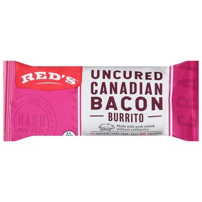 Reds Burrito Canadian Bacon Uncured 12/5 OZ [UNFI #1560127] [ebt]
