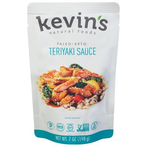 Kevins Natural Foods Sauce Teriyaki 12/7 OZ [UNFI #2547750] [ebt]