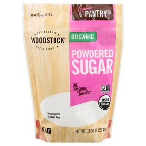 Woodstock Sugar Powdered Organic 12/16 OZ [UNFI #320770] [ebt]
