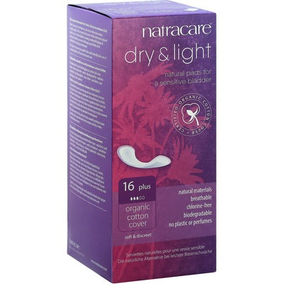 Natracare Pads Natural Organic Plus 16 CT [UNFI-CARLISLE #2145605]