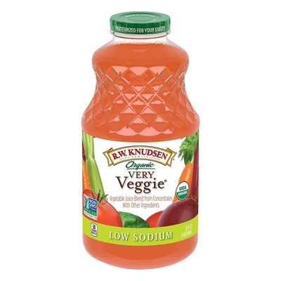 R W Knudsen Family Juice Blend Vegetable Low Sodium Very Veggie 6/32 OZ [UNFI #2462521] [ebt]