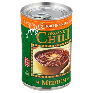 Amys Chili Organic Medium 12/14.7 OZ [UNFI #793398] [ebt]